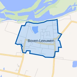 Kaart van Kern Boven-Leeuwen