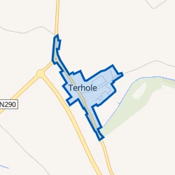 Kaart van Kern Terhole