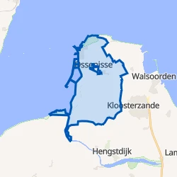 Kaart van Buitengebied Ossenisse