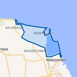 Kaartje van Perkpolder