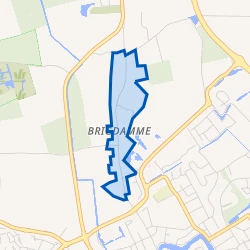 Kaart van Brigdamme