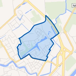 Kaart van Veersepoort