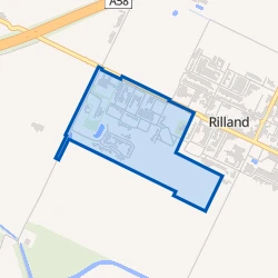 Kaart van Rilland - Werfkampen