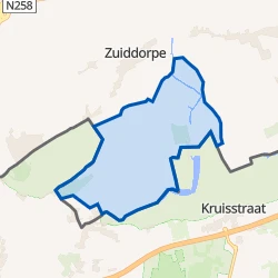 Kaart van Buitengebied Overslag