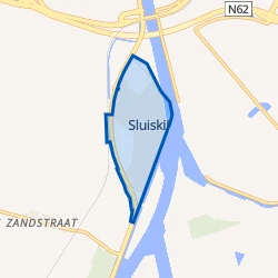 Kaart van Kern Sluiskil