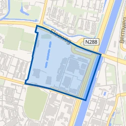 Kaartje van Baskensburg Noord