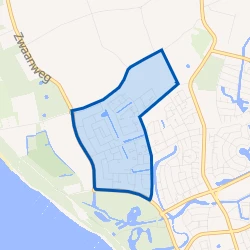 Kaart van Paauwenburg West