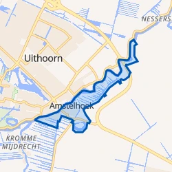 Kaart van Amstelhoek