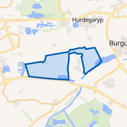 Kaart van Verspreide huizen Suwâld