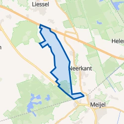 Kaart van Kleine Heitrak