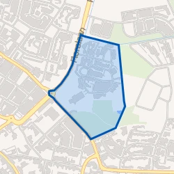 Kaart van Paddenstoelenbuurt