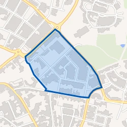 Kaart van Nieuwe Bloemenbuurt