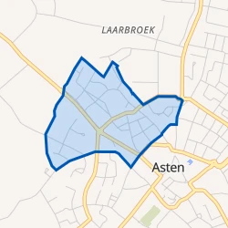 Kaart van Centrum west