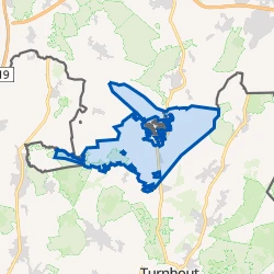Kaart van Buitengebied Baarle-Nassau