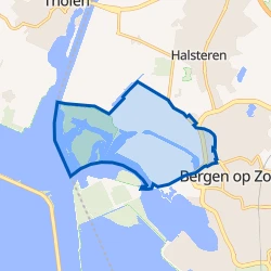 Kaartje van Waterfront-Industriegebied