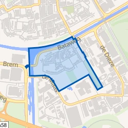 Kaart van Batadorp