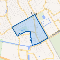 Kaart van Wilhelminadorp