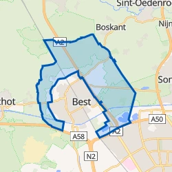 Kaart van Buitengebied