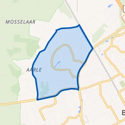 Kaart van Aarlesche Erven