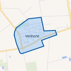 Kaart van Venhorst