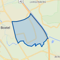 Kaart van Boxtel-Oost