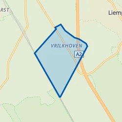 Kaart van Vrilkhoven