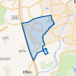 Kaart van Princenhage