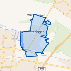 Kaart van Teteringen