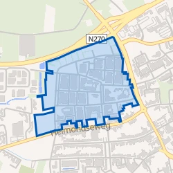 Kaart van Houtenhoek