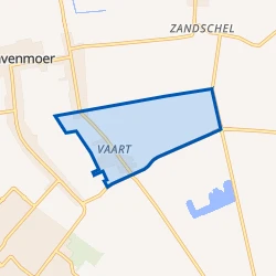 Kaart van Dongen-Vaart