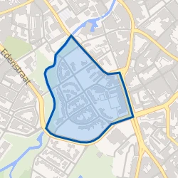 Kaart van Elzent-Noord