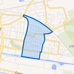 Kaart van Doornakkers-Oost