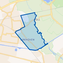 Kaart van Urkhoven