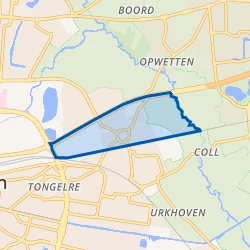 Kaart van 't Hofke