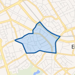Kaart van Philipsdorp