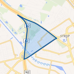 Kaart van Lievendaal