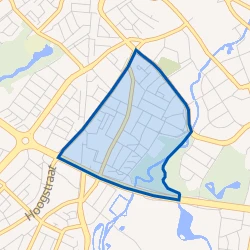 Kaart van Schrijversbuurt