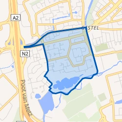 Kaart van Hanevoet