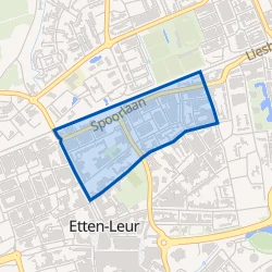 Kaart van Centrum Oost 2