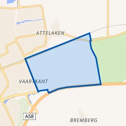 Kaart van Midden landelijk gebied