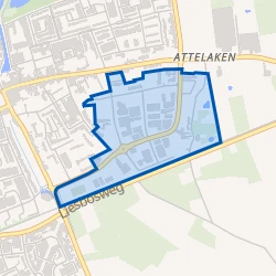 Kaart van Attelaken