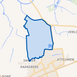 Kaart van Noord landelijk gebied 3
