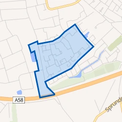 Kaart van Grauwe Polder 4