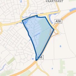 Kaart van Hoge Neerstraat
