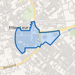 Kaart van Centrum Zuid