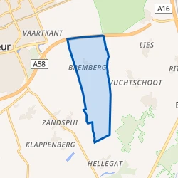 Kaart van Zuid landelijk gebied 4