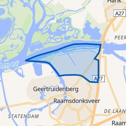 Kaartje van Industrieterrein Dombosch