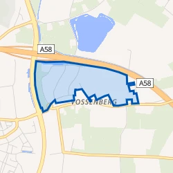 Kaartje van Bedrijventerrein Midden-Brabant Poort