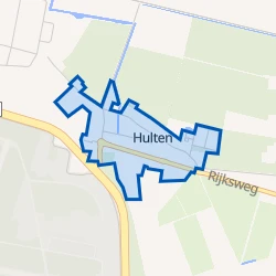 Kaart van Kern Hulten