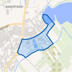 Kaart van De Vallei